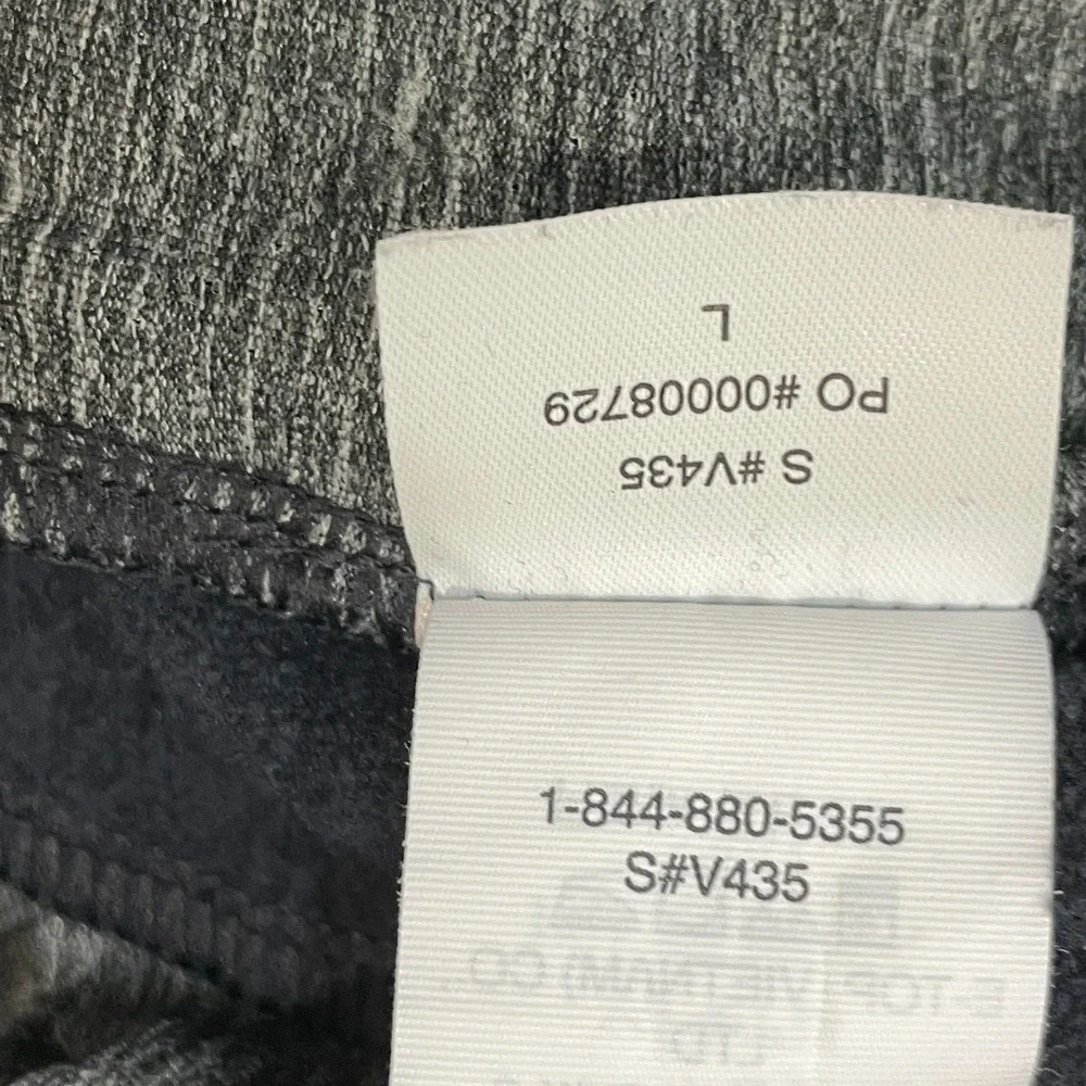 Vuori Coronado V435 Pant Mens Large Heather Gray Stretch Performance Sweatpants
